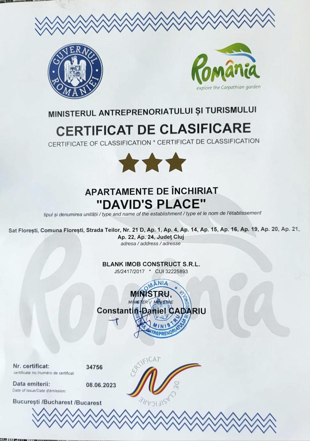 David'S Place Флорешть Екстер'єр фото